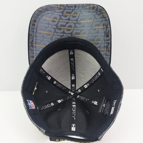 Denver Broncos Hat Super Bowl 50 Champions 2016 New Era 9Forty NFL Hook & Loop - Picture 3 of 13